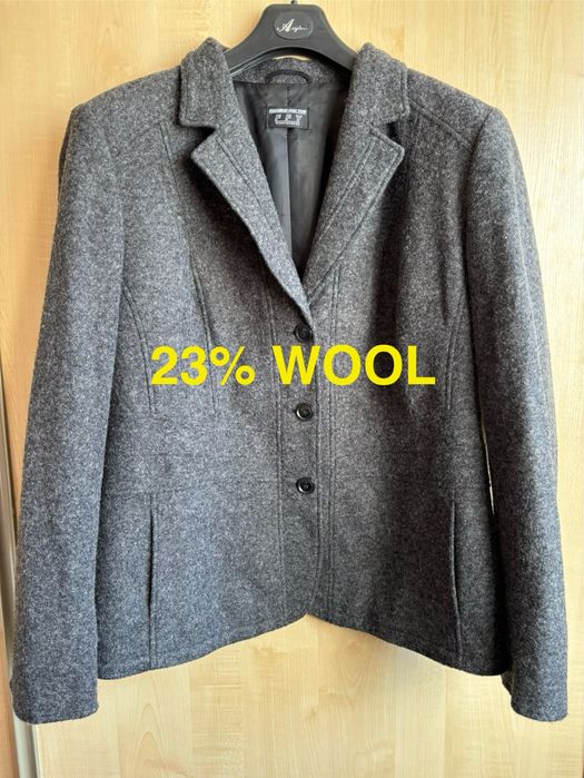 Marynarka damska wełna 46