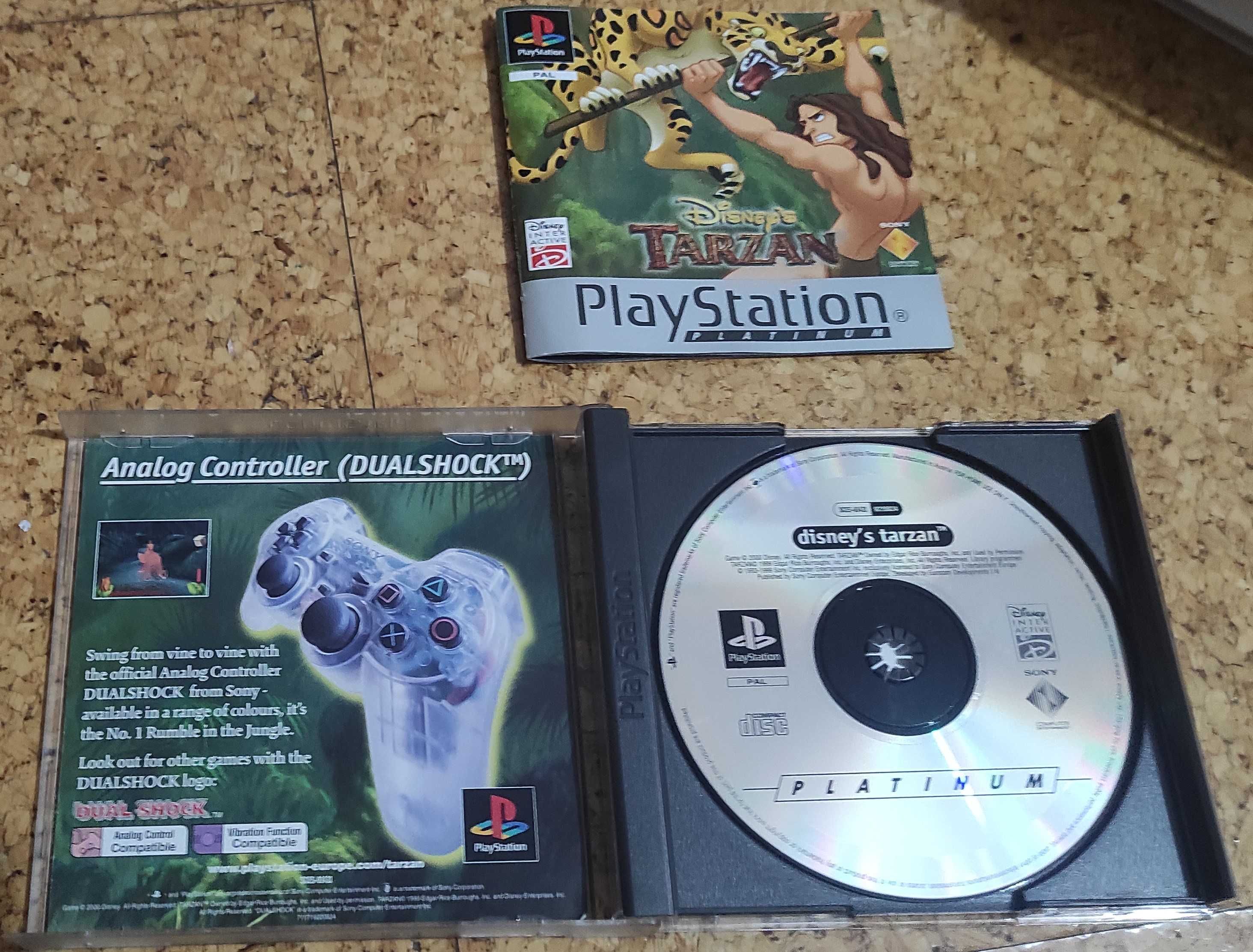 Jogos Playstation 1 - Disney Tarzan. Pack 007