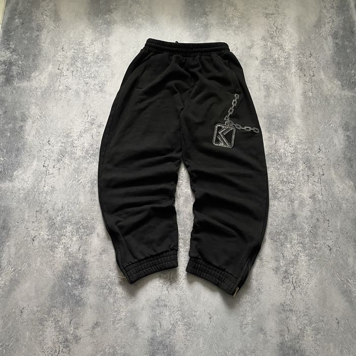 Широкі спортивні штани karl kani vintage baggy sweatpants x jnco