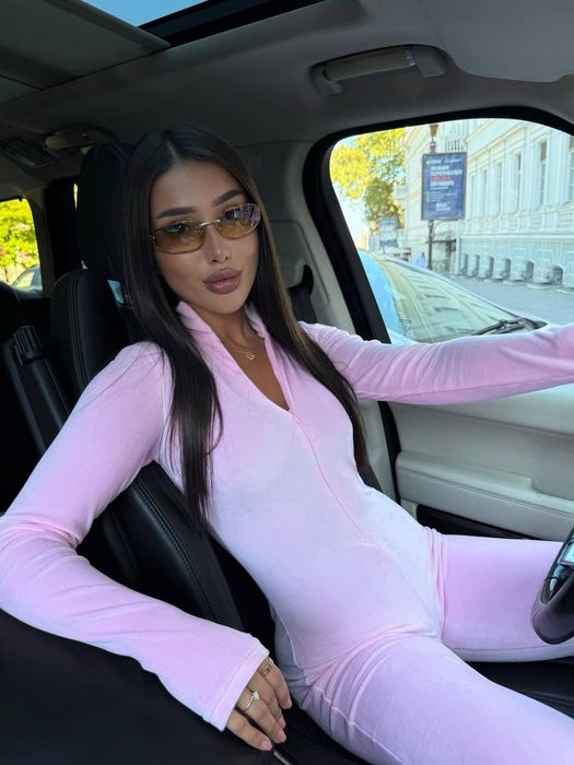 Комбінезон велюр