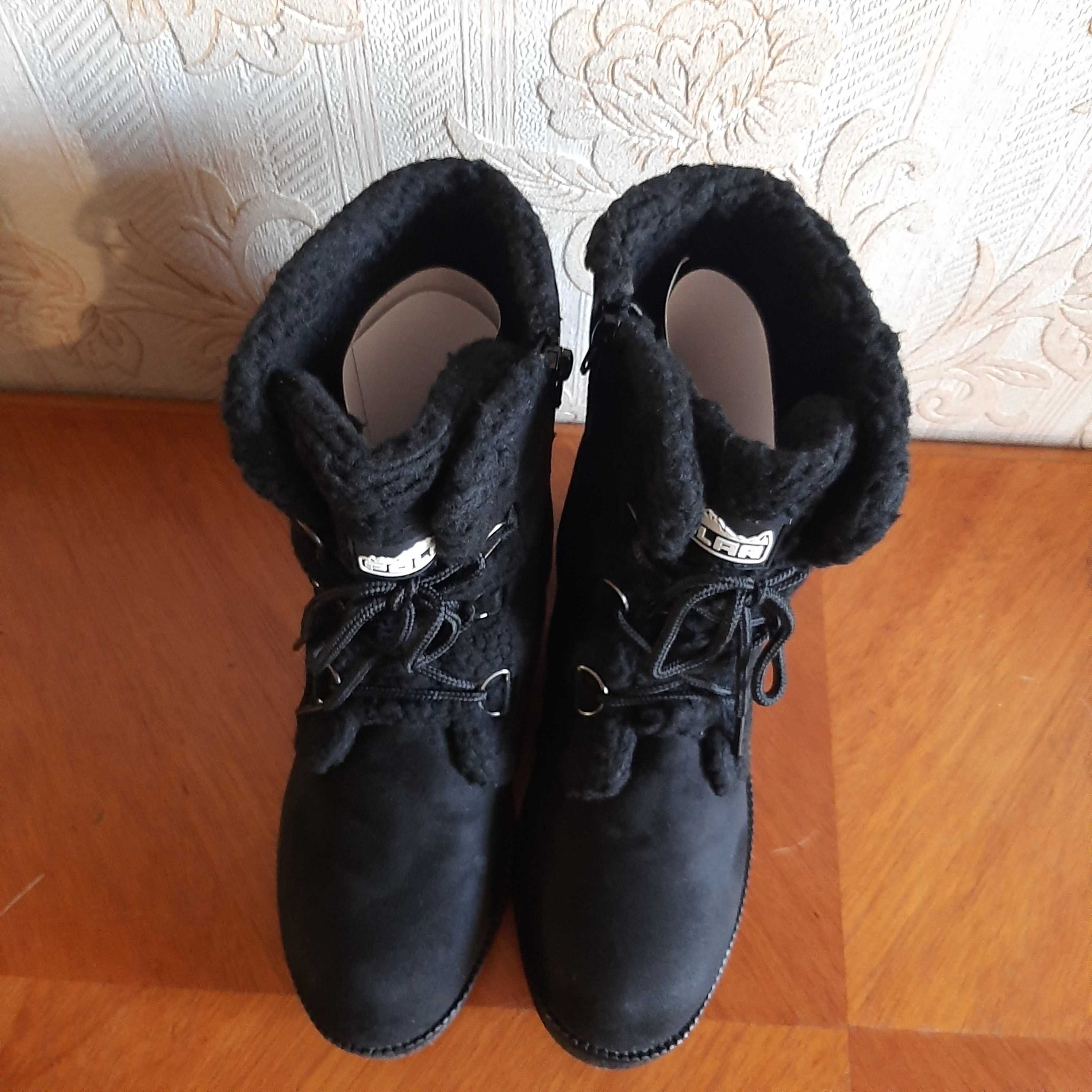 Сапоги ботинки зимние женские POLAR р. 40 стелька 26см.