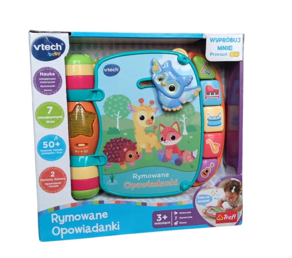 Zabawka interaktywna VTECH Rymowane Opowiadanki, nowa.