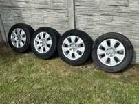 Alufelgi Audi 16” 5x112 ET 37 z opona zimowa 225/60R16