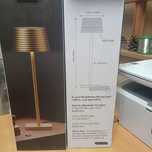 Lampka stołowa metalowa led Nowa!