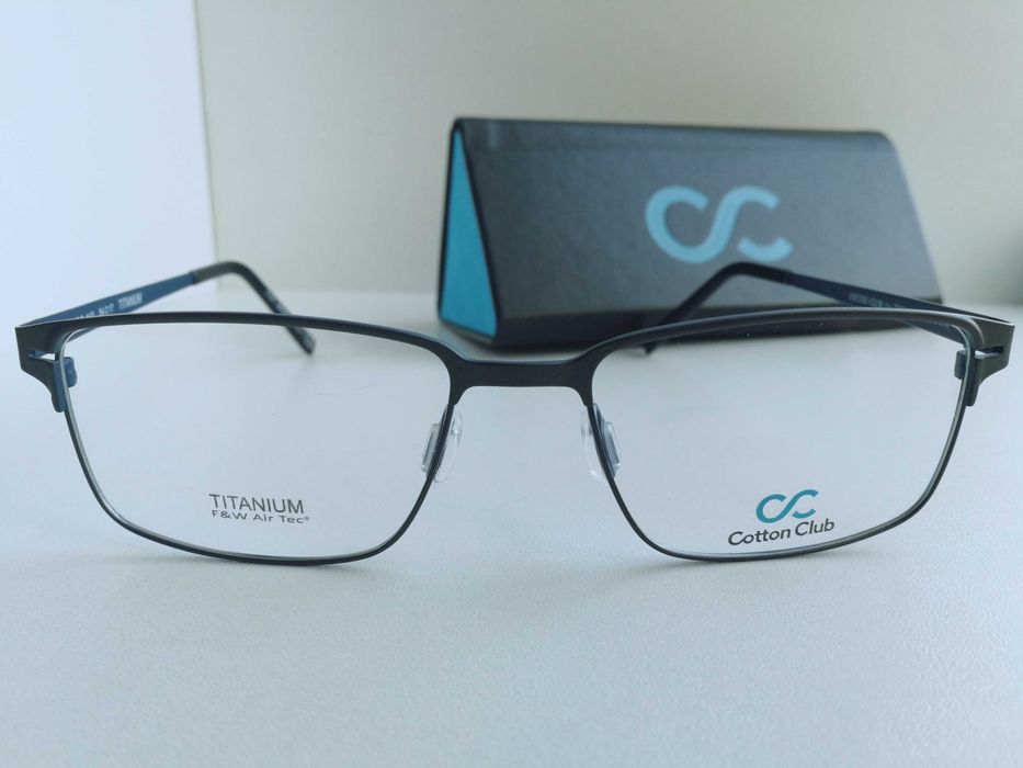 Cotton club TITANIUM Italy чоловіча оправа для окулярів (окуляри очки)