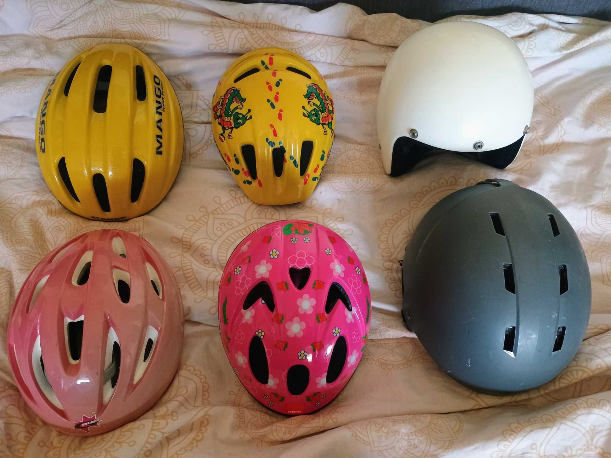 Kask dziecięcy młodzieżowy dla dorosłych rower rolki narty snowboard