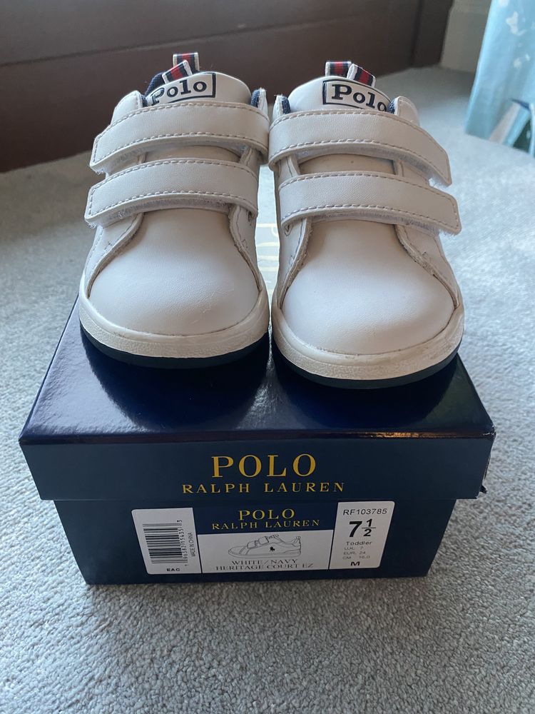 Buty chłopięce- sneakersy niskie Polo Ralph Lauren