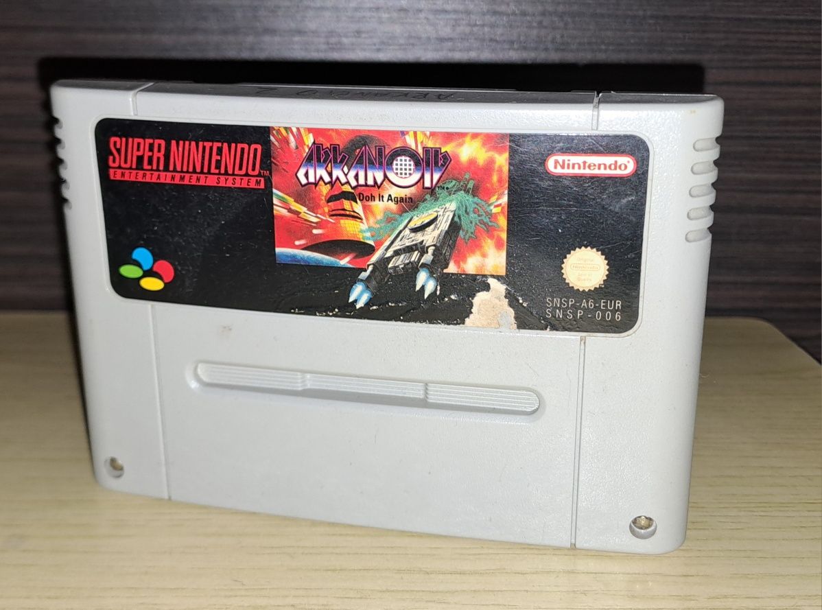 Arkanoid Doh IT Again SNES, wersja PAL
