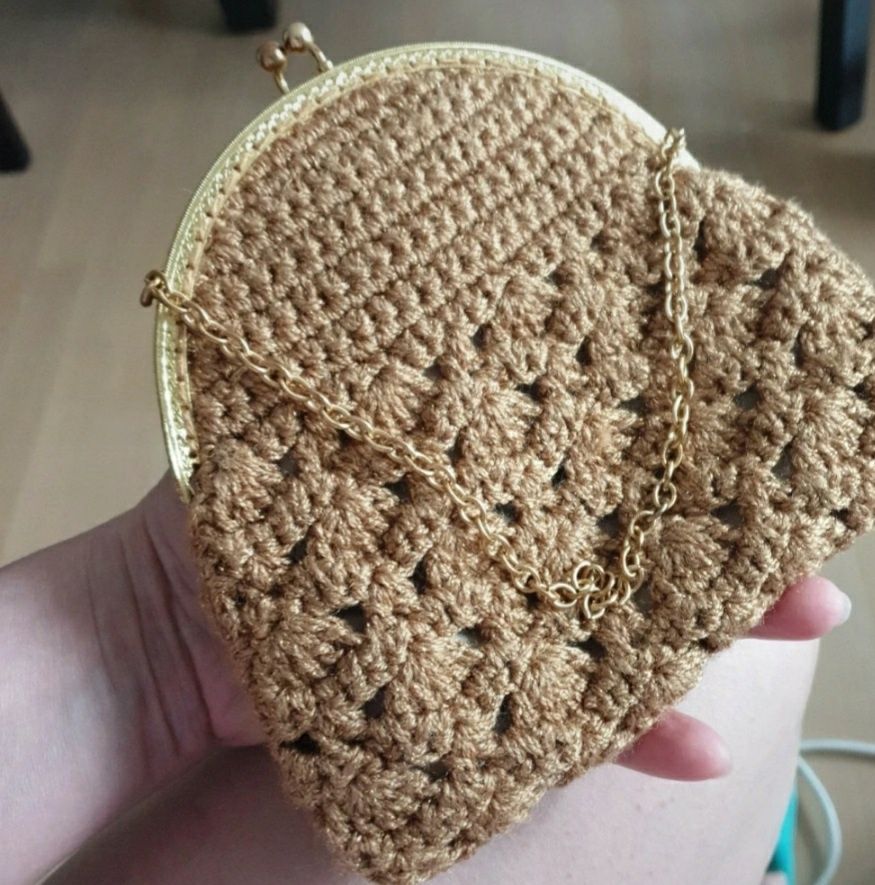 Torebka handmade na szydełku