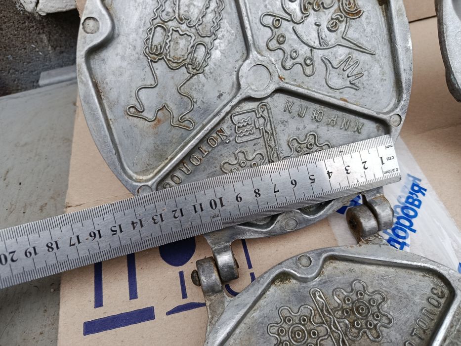 Техника для кухни советская вафельница  форма для печенья коржи СССР