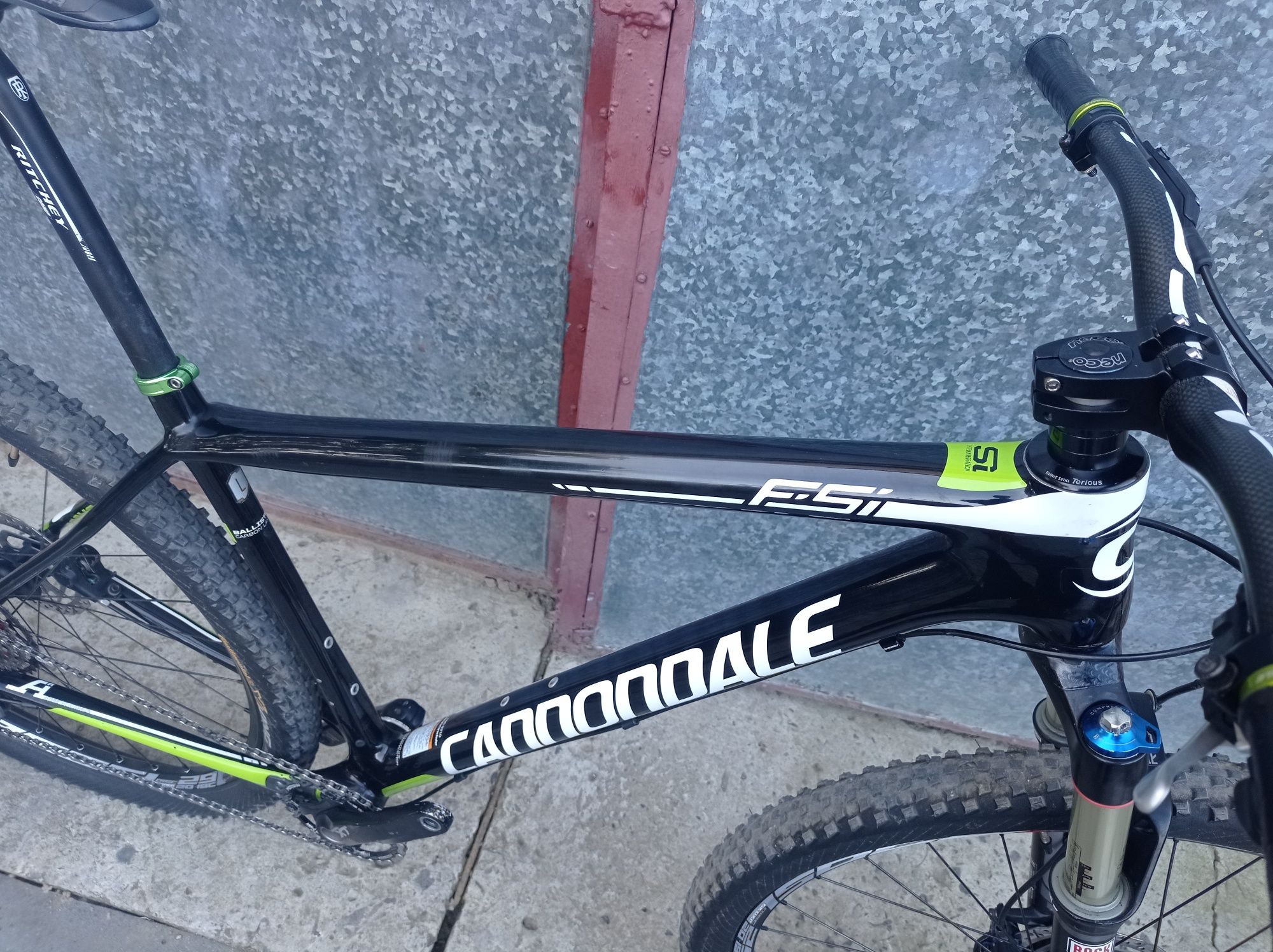 Карбоновий найнер Cannondale FSI. Колеса 29. Рама L. 10.4кг.