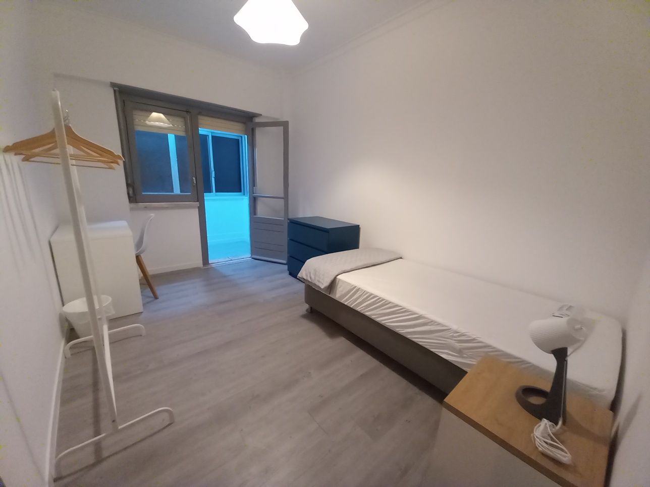 Quartos em casa renovada