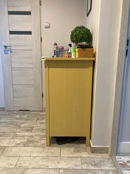 Komoda Hemnes żółta ikea