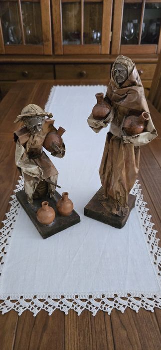 Casal feito em Espiga de Milho