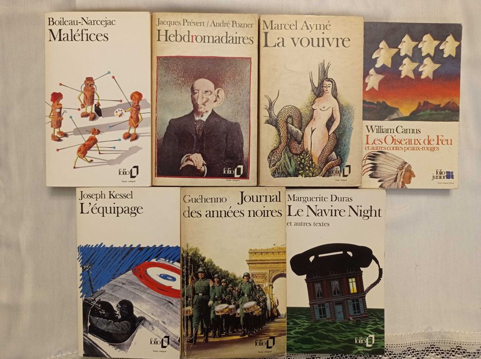 Powieści francuskie 7 książek