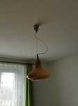 Lampa wisząca szkło/metal brille
