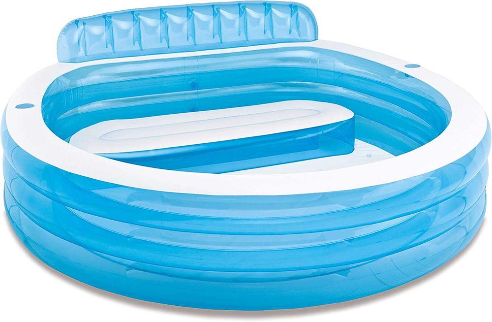 "Intex" - Piscina com poltrona, 229 x 218 x 79 cm, 640 L - Nova