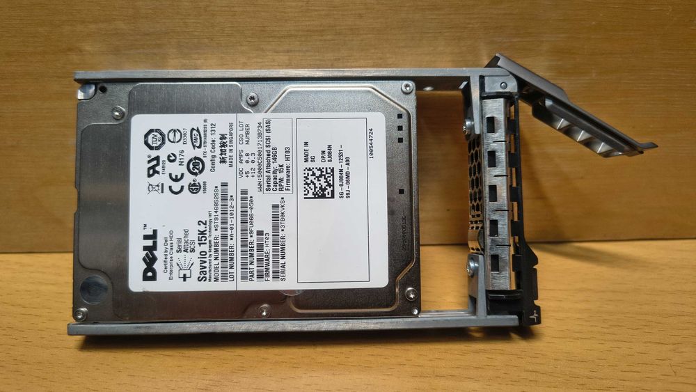 Dell 146GB SAS 10k 6Gbps 2.5", 0X160K, 9FJ066-150