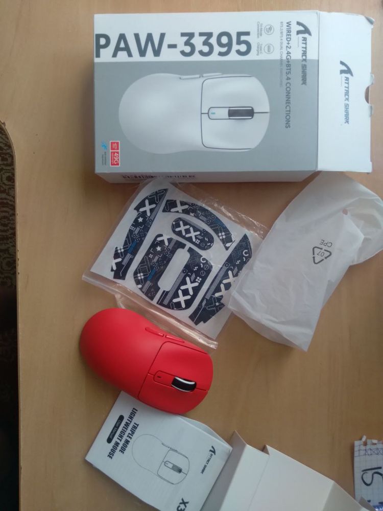 Нова компʼютерна мишка Attack Shark X3pro X3