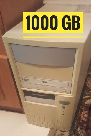 Компьютер/1000 GB (1Tb) 2 Ядра