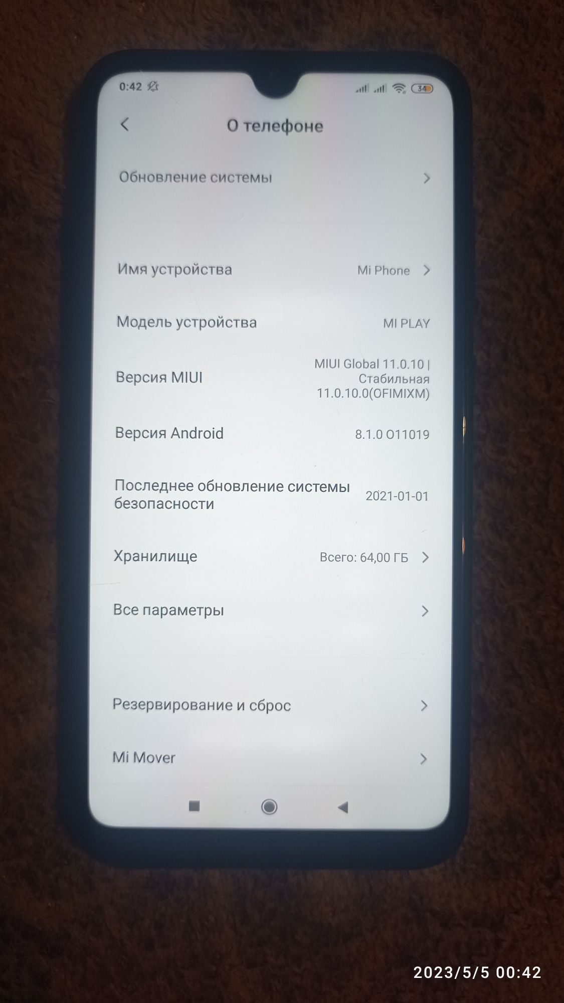 Xiaomi mi play 4/64 ТОРГ УМЕСТЕН