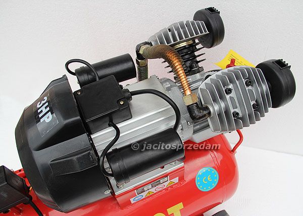 Sprężarka kompresor 50L 2 tłoki 3HP 2KW 250 l/min.