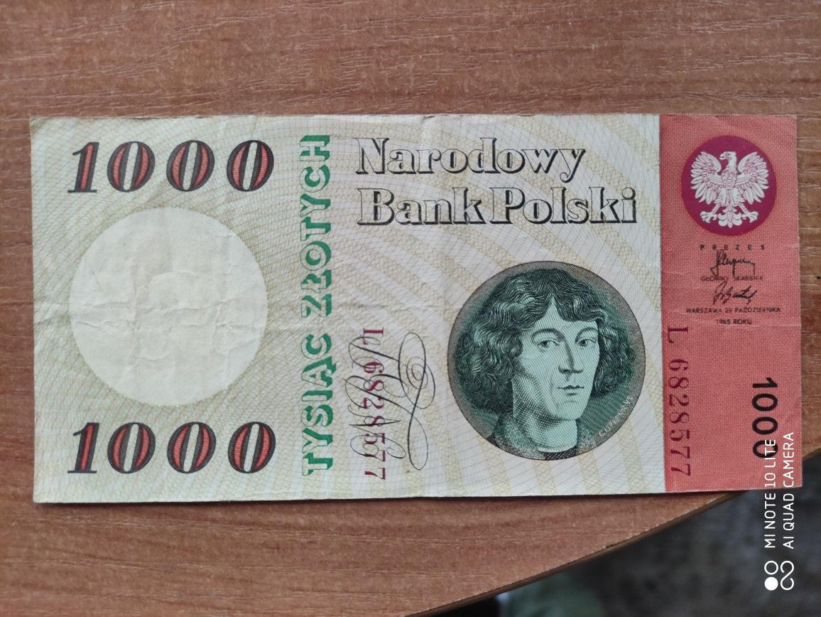 Sprzedam banknot kolekcjonerski