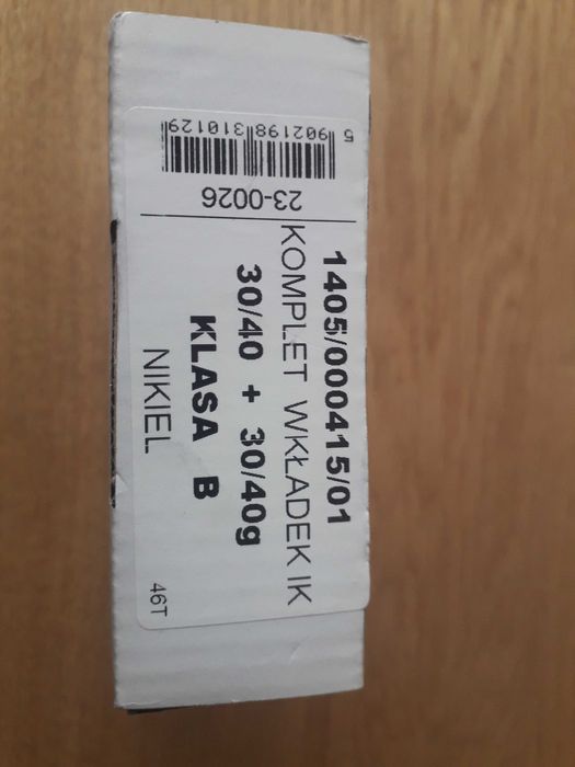 Wkładka wilka komplet 30/40g