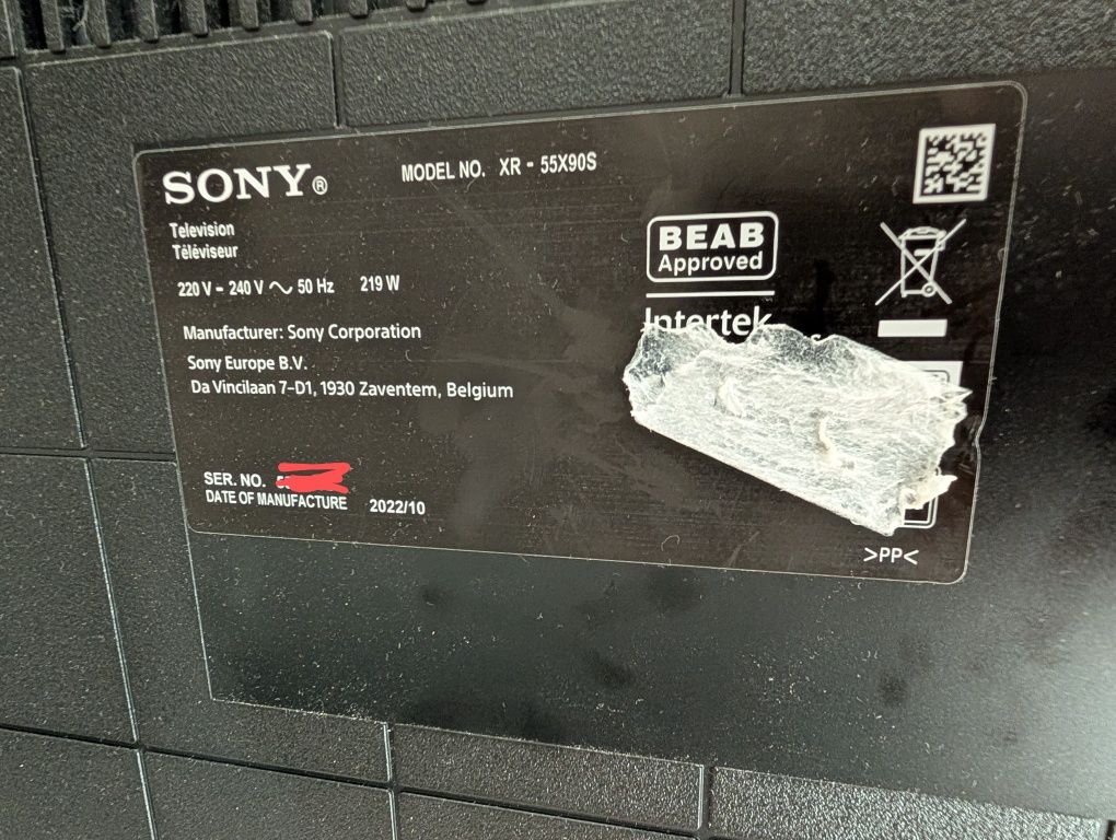 Telewizor Sony XR-55X90S