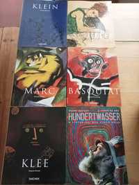 Seis livros de arte Taschen