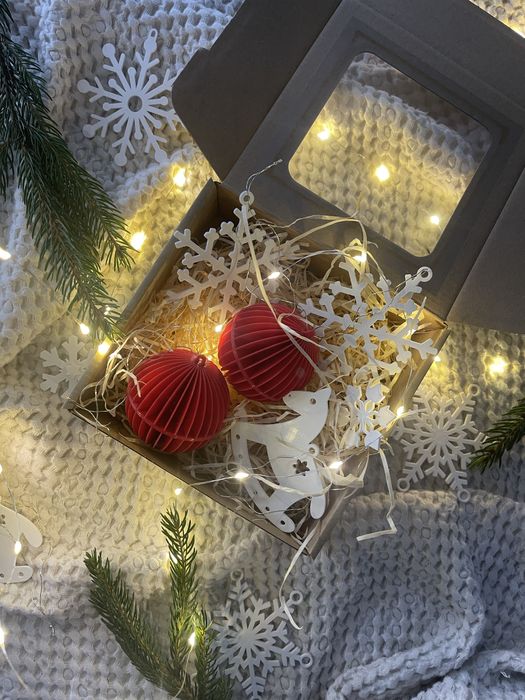 Ozdoby choinkowe gwiazdki bombki