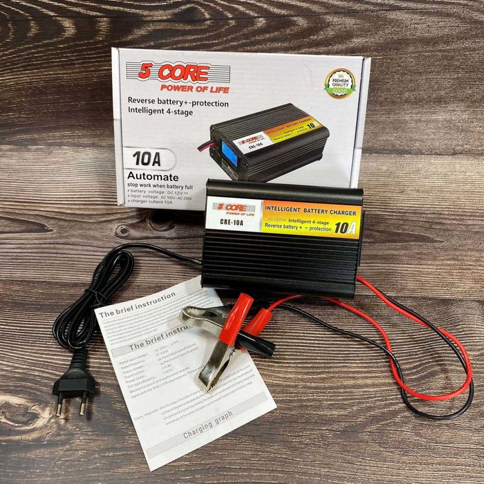 10A MA 1210A Зарядное устройство для автомобильного аккумулятора