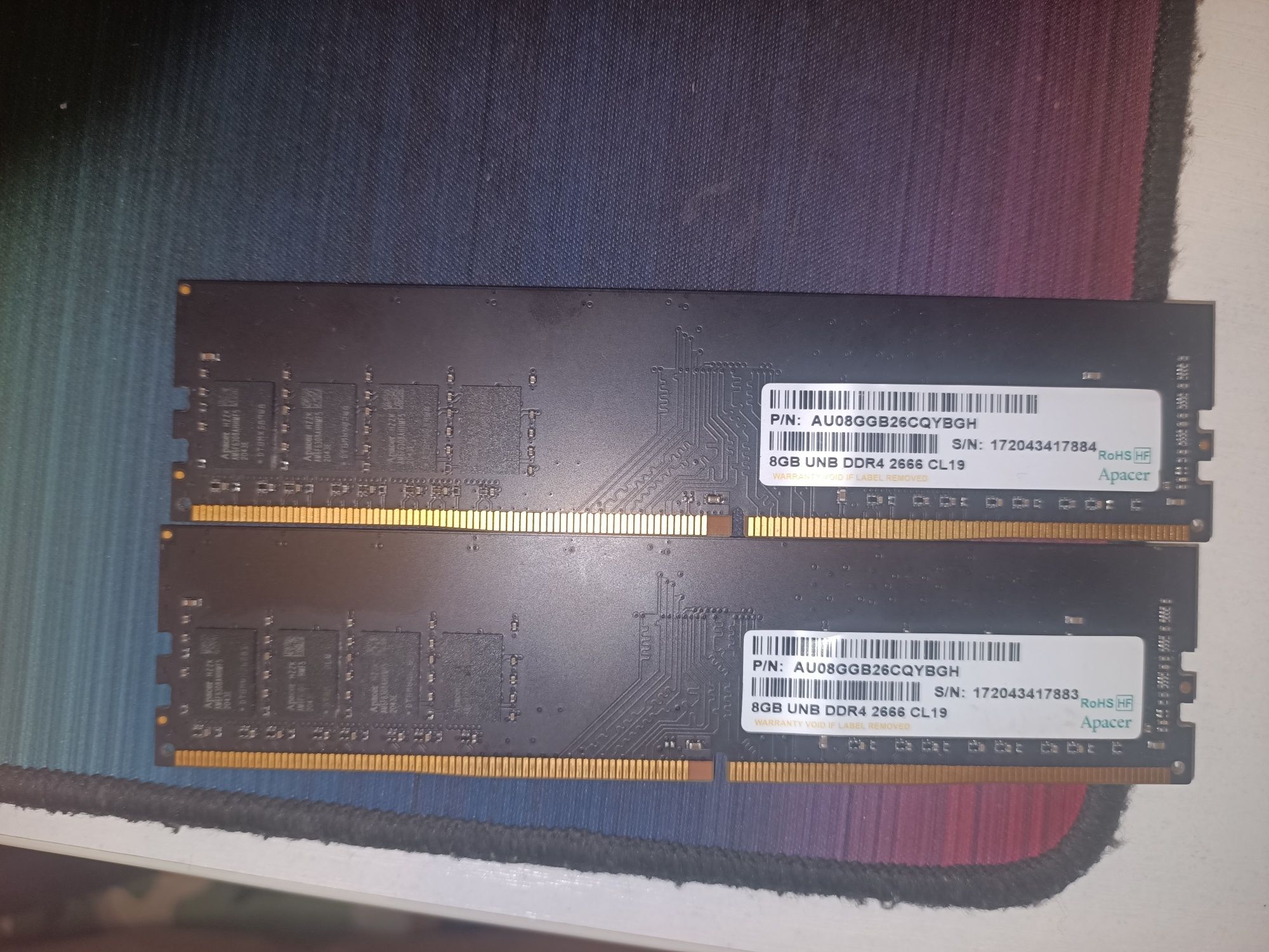 Apacer ddr4 2666 2x8GB