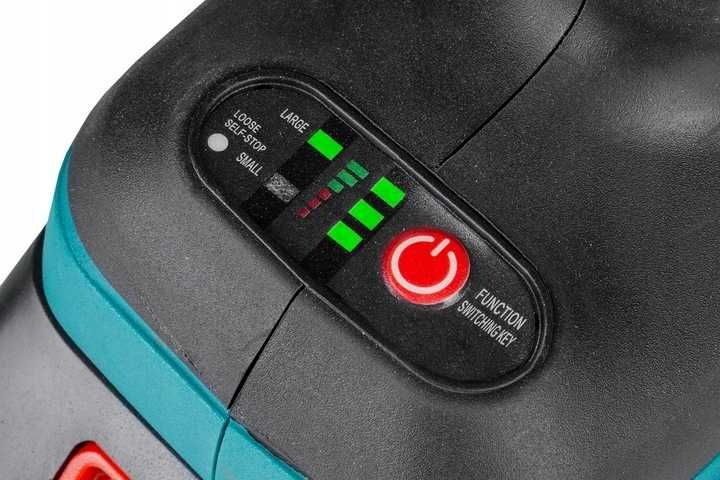 Mocny KLUCZ UDAROWY akumulatorowy bezszczotkowy klucz do kół + NASADKI