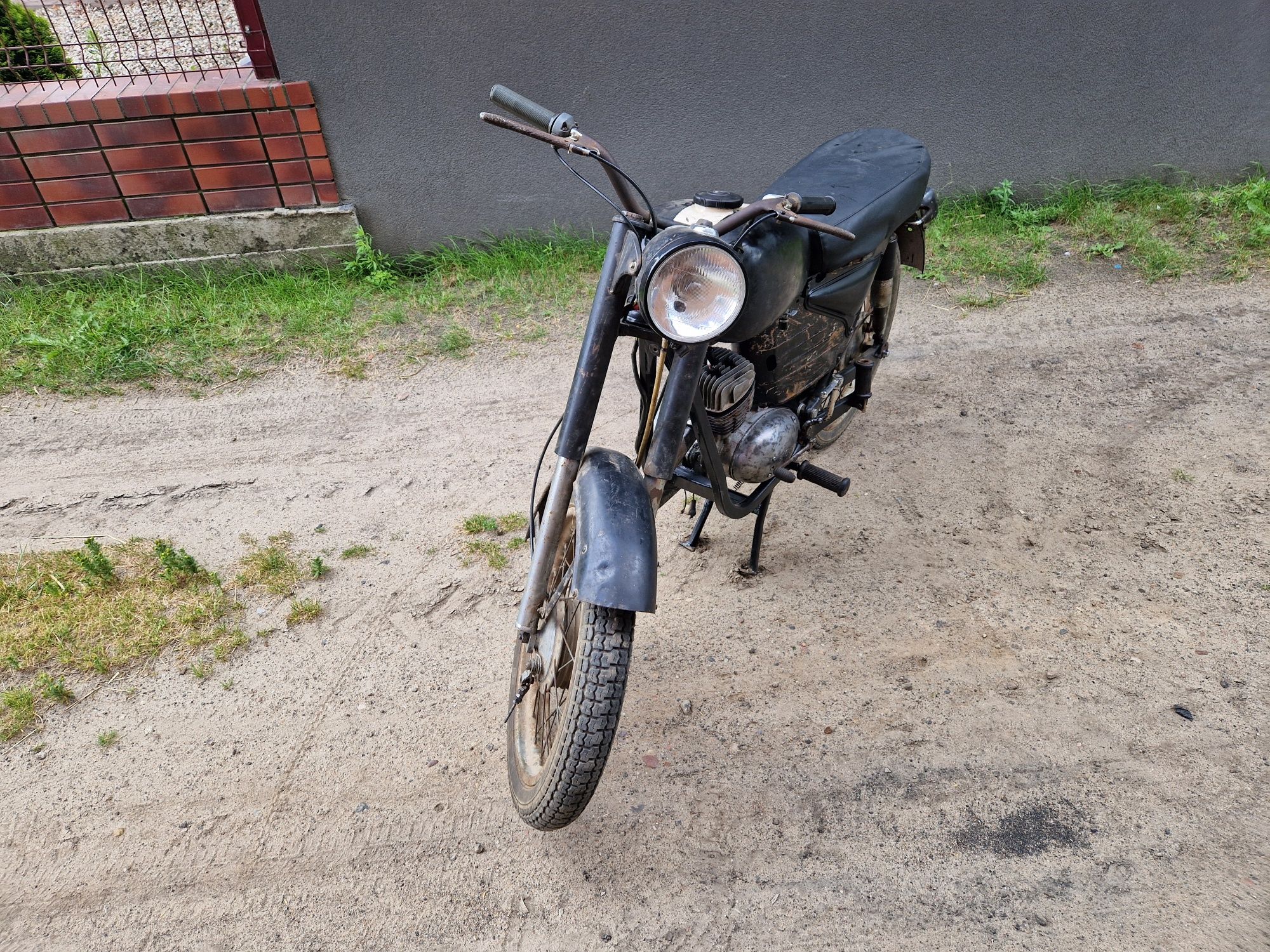 Wsk 125 m06b1 wsk 3 dwuramówka zamiana cross motocykl motorower prl