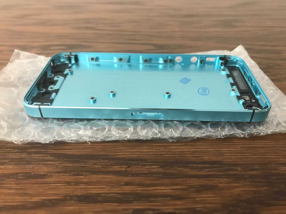 iphone 5 apple korpus obudowa błękitna baby blue