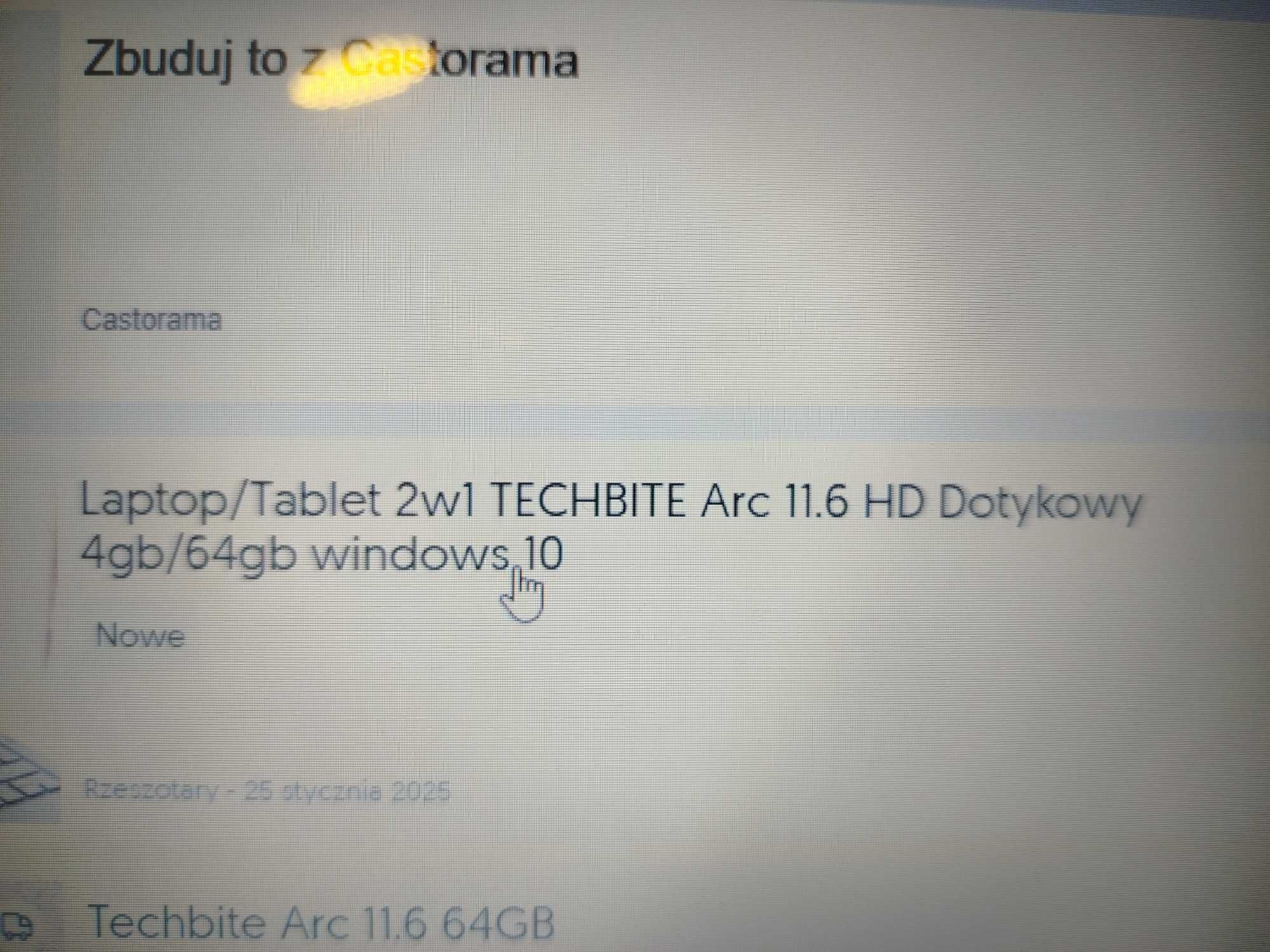 Laptop/tablet Techbite arc 11.6