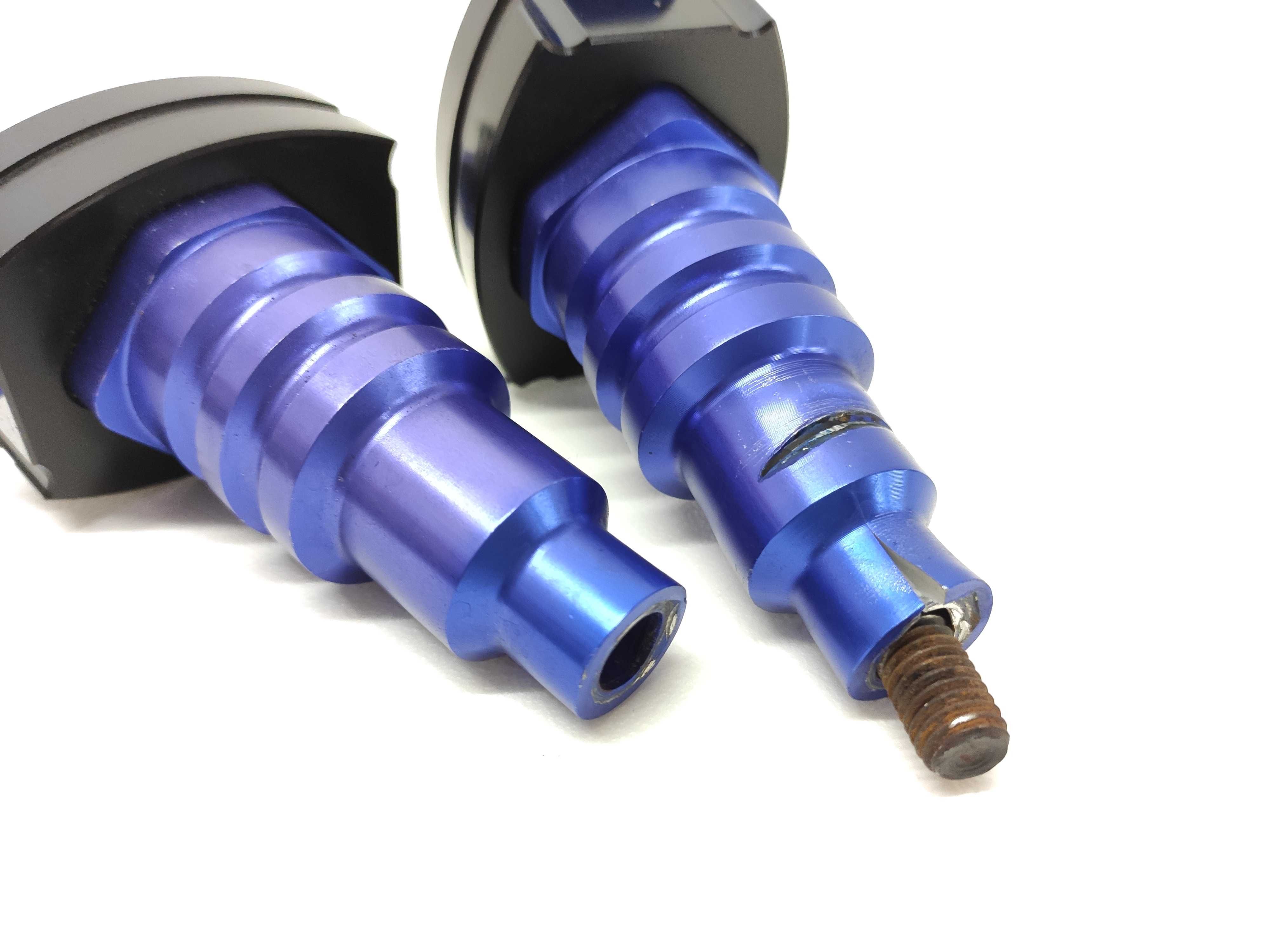 YAMAHA MT 07 Crash Pady Niebieskie Komplet 14-20