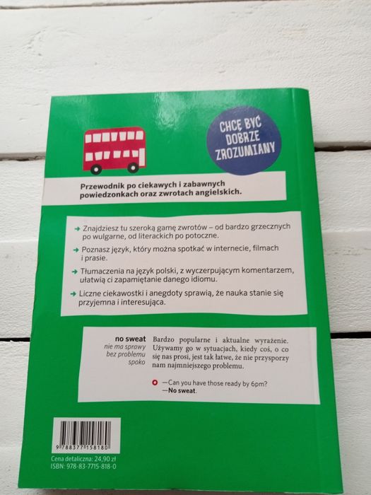Księga idiomów czyli Don't get me wrong Brennan Plana