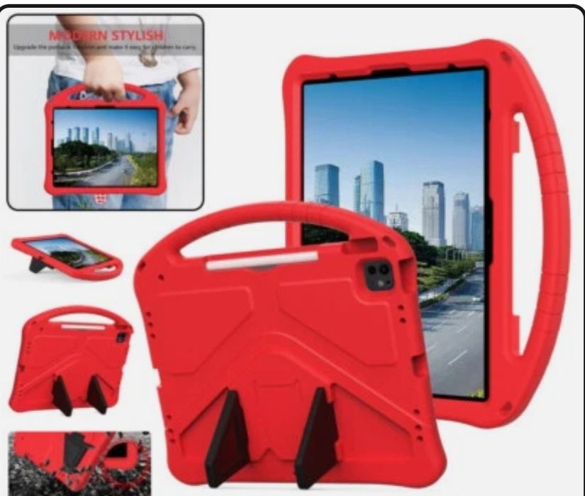 Захисний EVA чохол для iPad Pro 13 / Air 13 2024 червоний