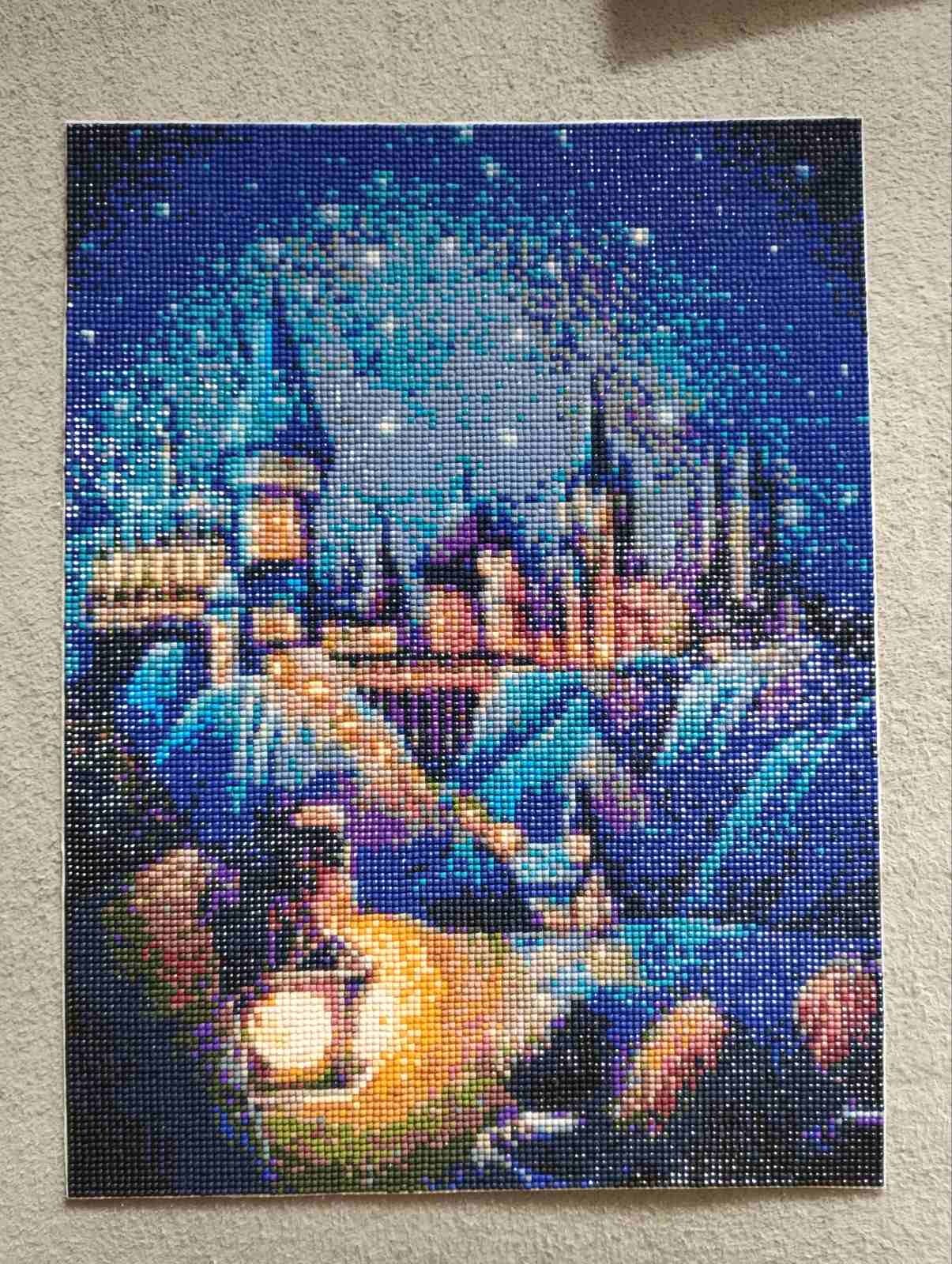 Obraz Harry Potter Diamond Painting 30x40 Ramka