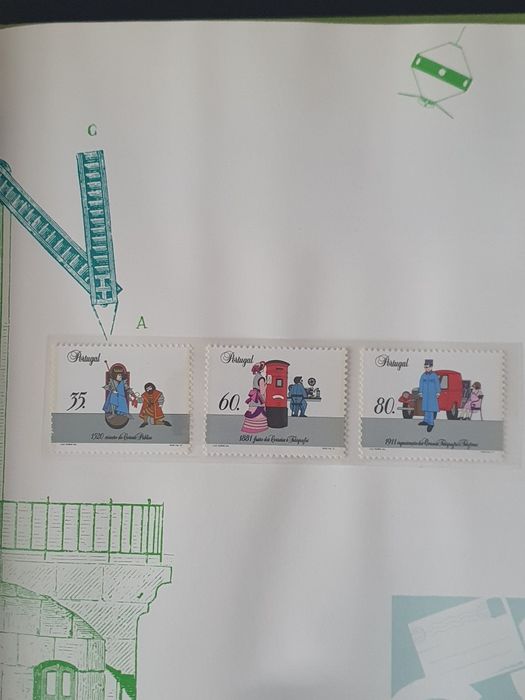 Portugal em selos 1991