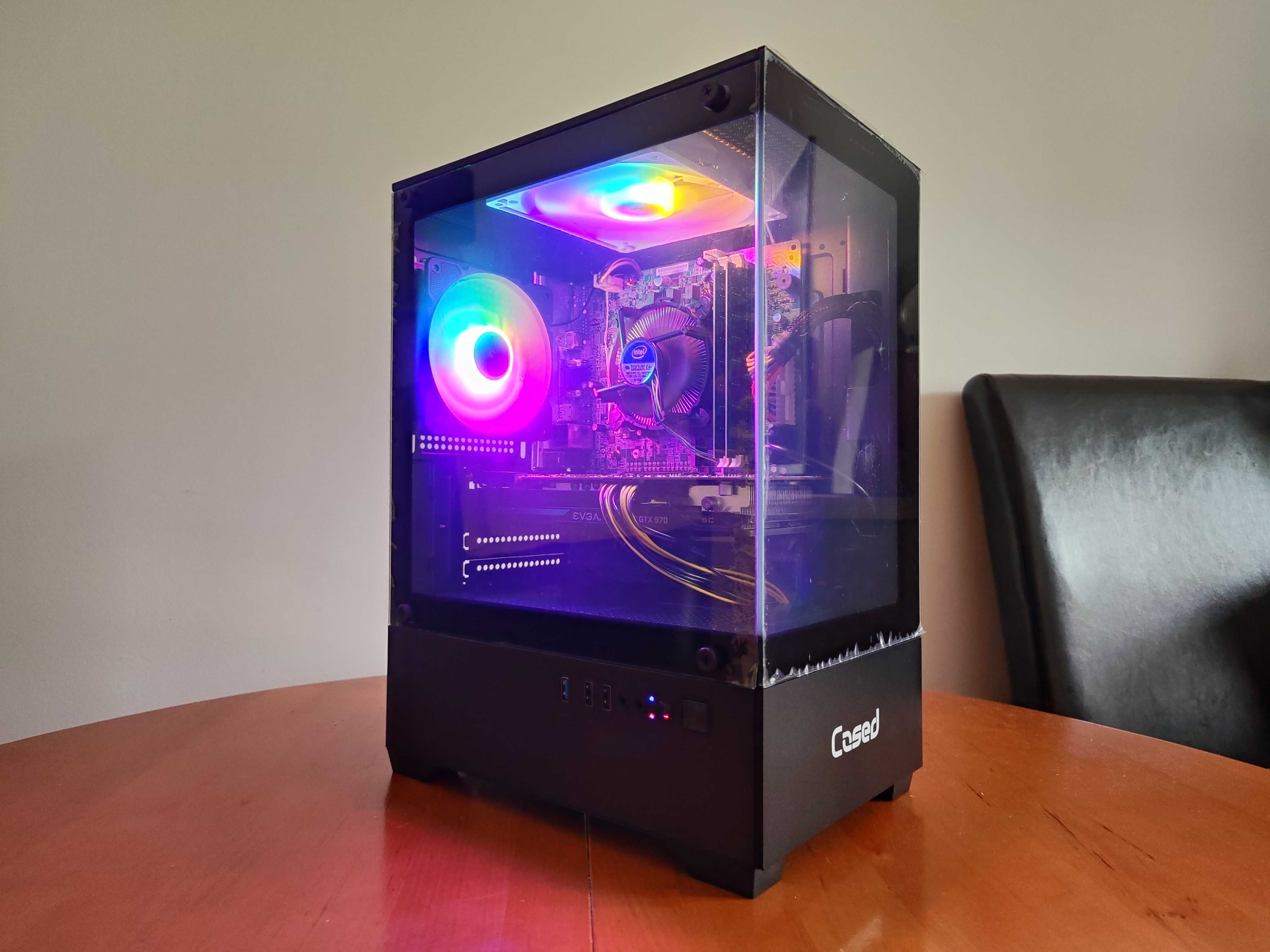 RGB Intel Core i5 Geforce GTX 1070 16GB RAM 1TB SSD komputer gamingowy