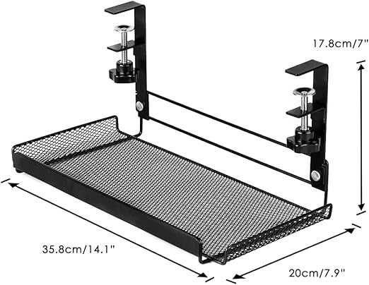 Maskownica/Organizer kabli pod biurko 2 sztuki 36 cm