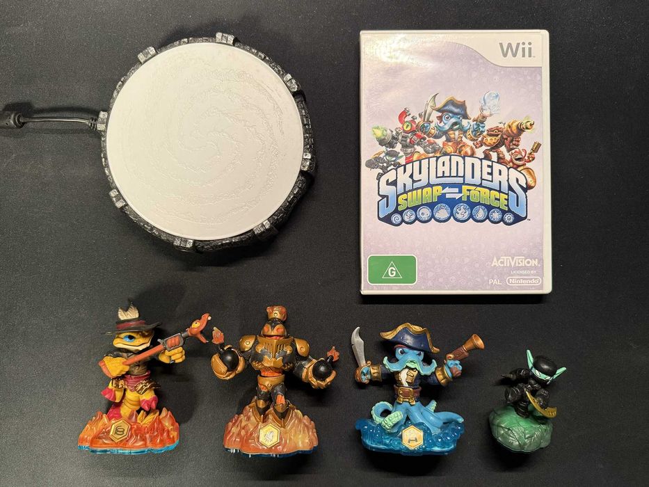 Skylanders Swap Force Wii + Portal + 4 Figuras