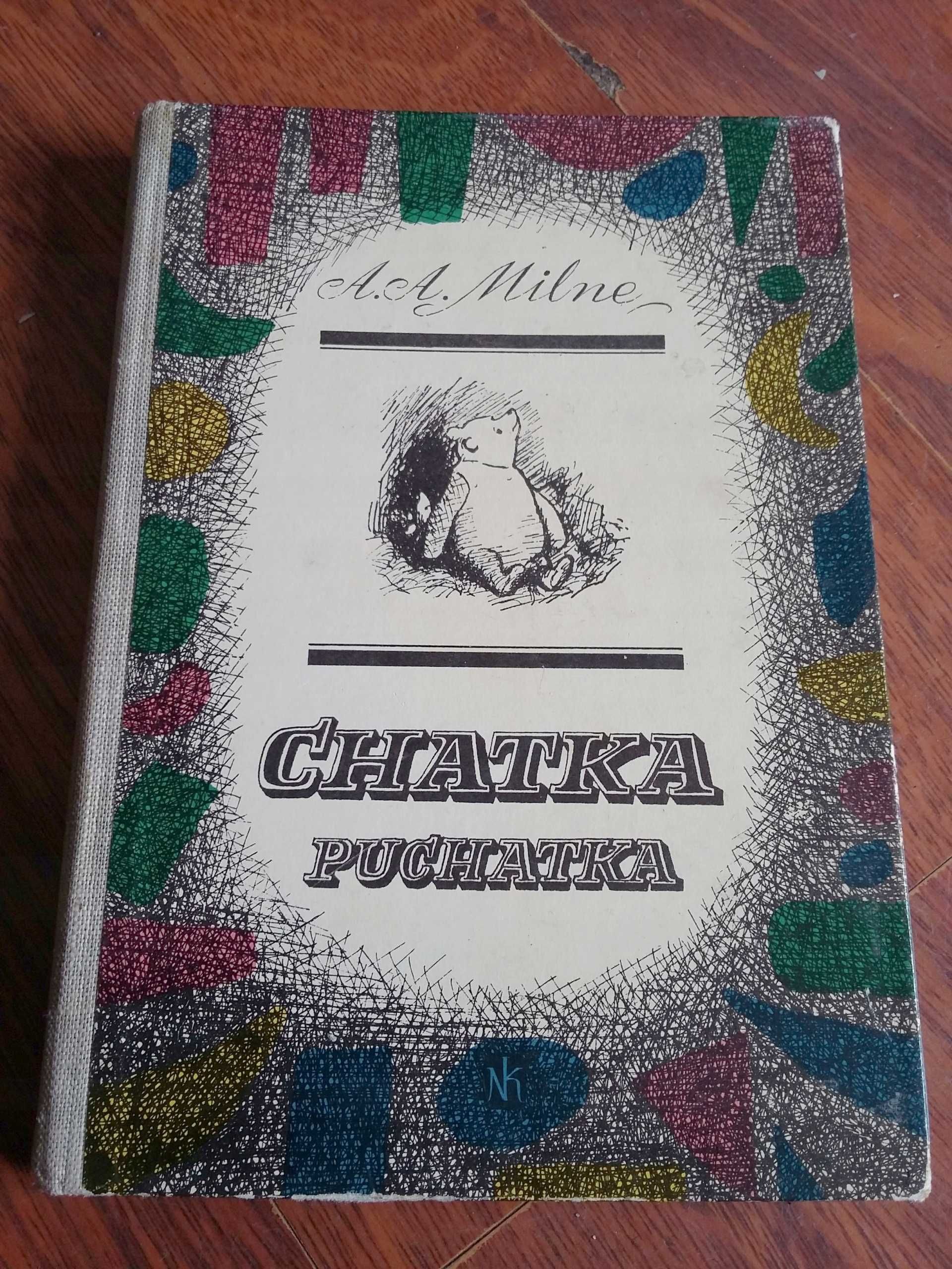 Książka Chatka Puchatka A.A. Milne Nasza Księgarnia 1973 wydanie VII
