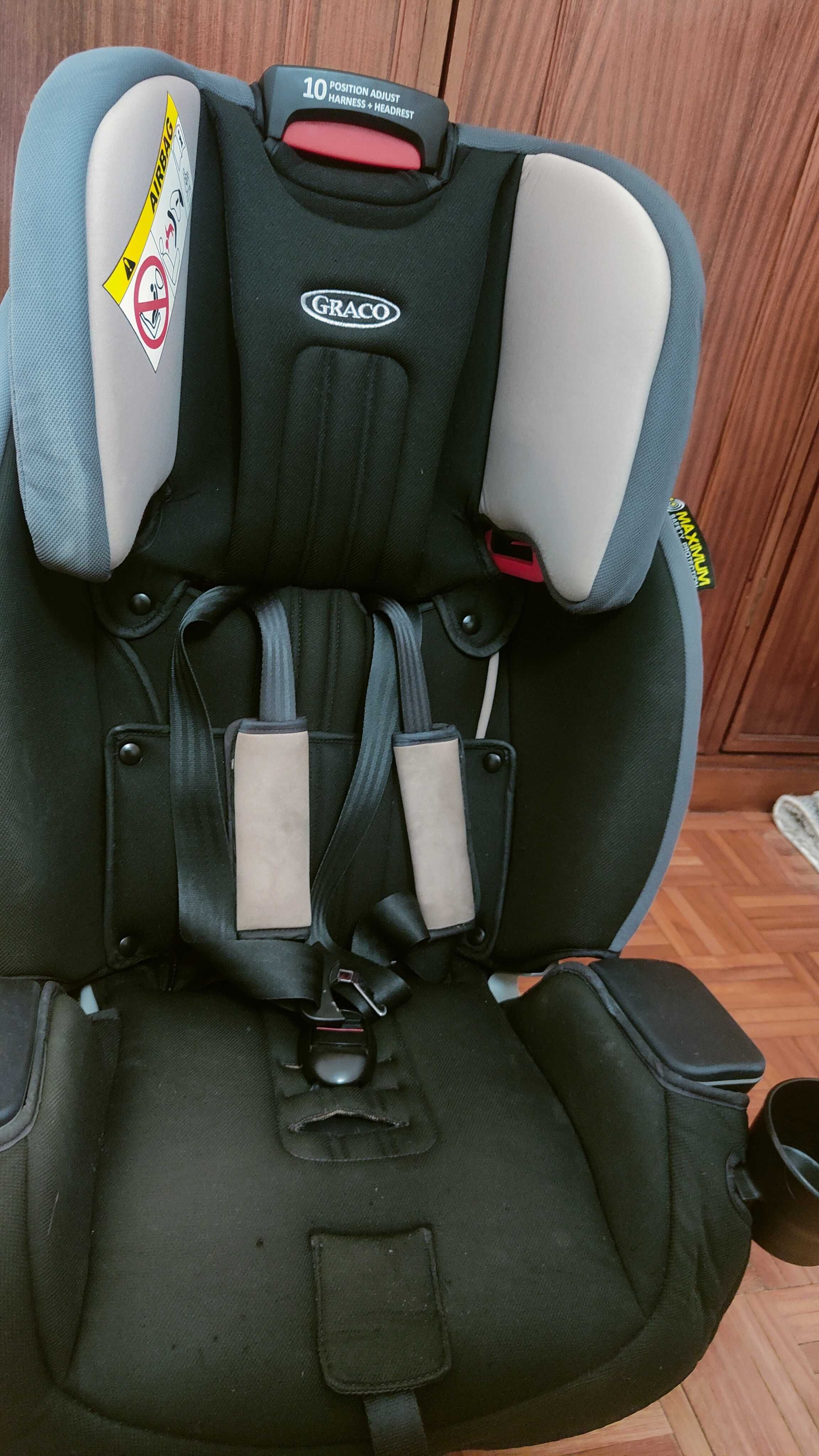 Cadeira auto Graco milestone 0-36Kg