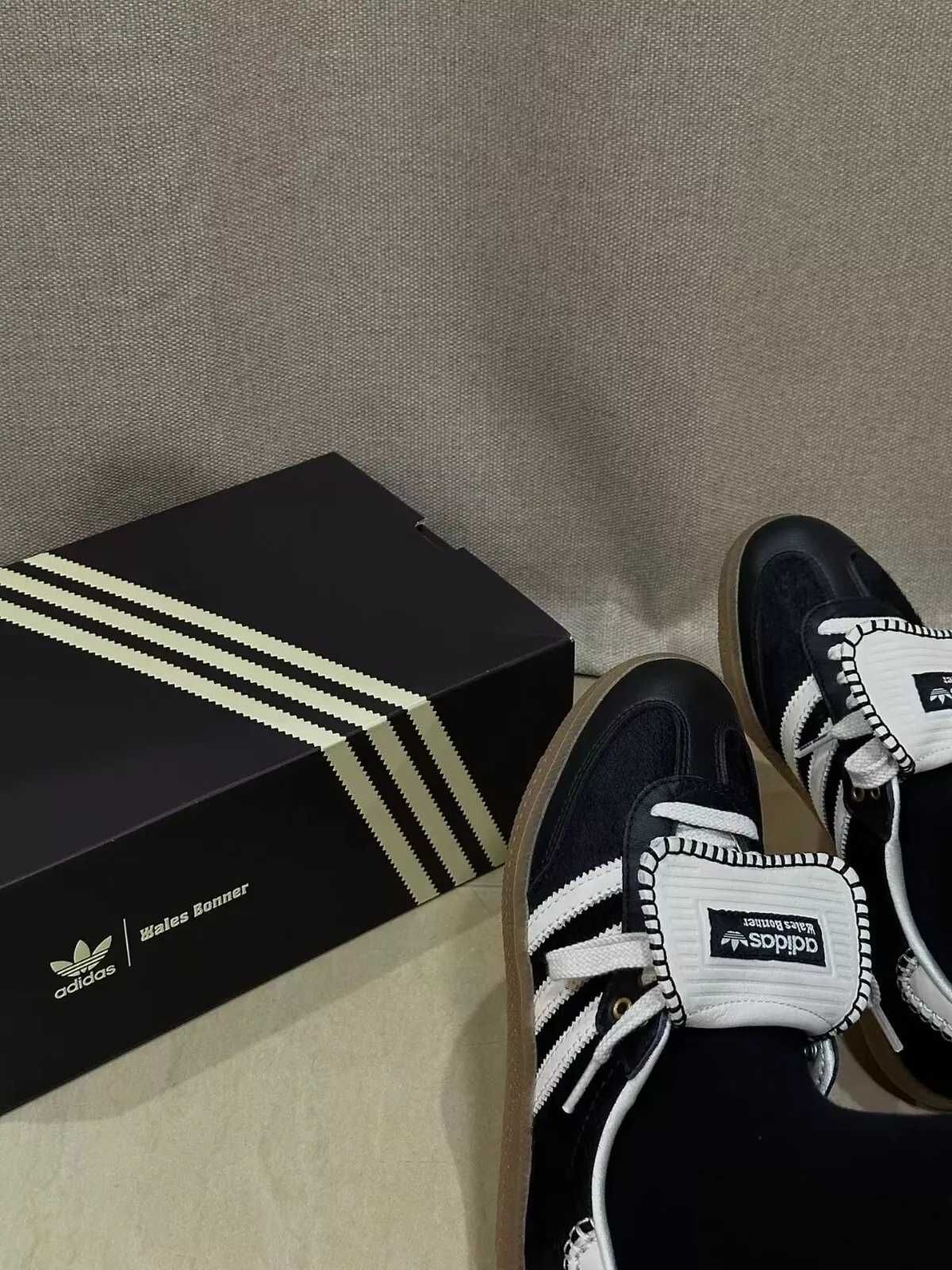 adidas Samba Pony Tonal Wales Bonner Core Black 39 EU / 6,5US 24,5 CM