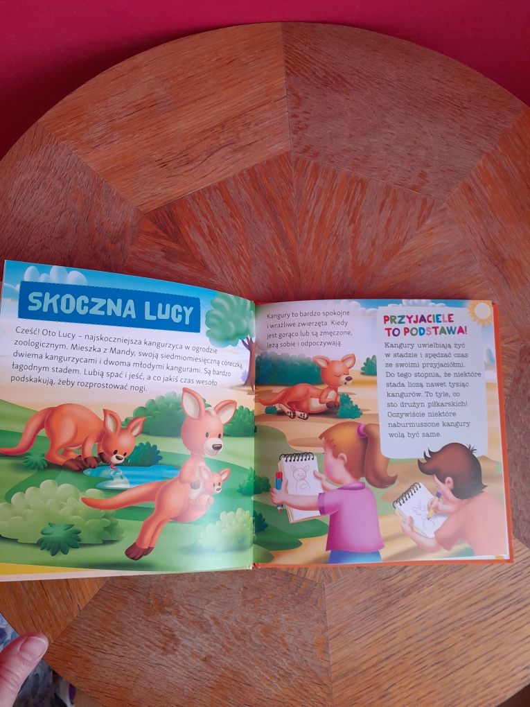 Książka Kangurzyca Lucy z serii Zwierzęta z mojego zoo