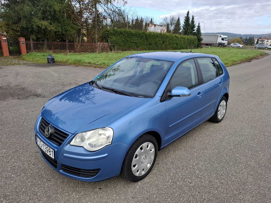 Volkswagen Polo LIFT 1.2 Benzyna 2005r Klima Org Lakier Nowe Sprzęgło!